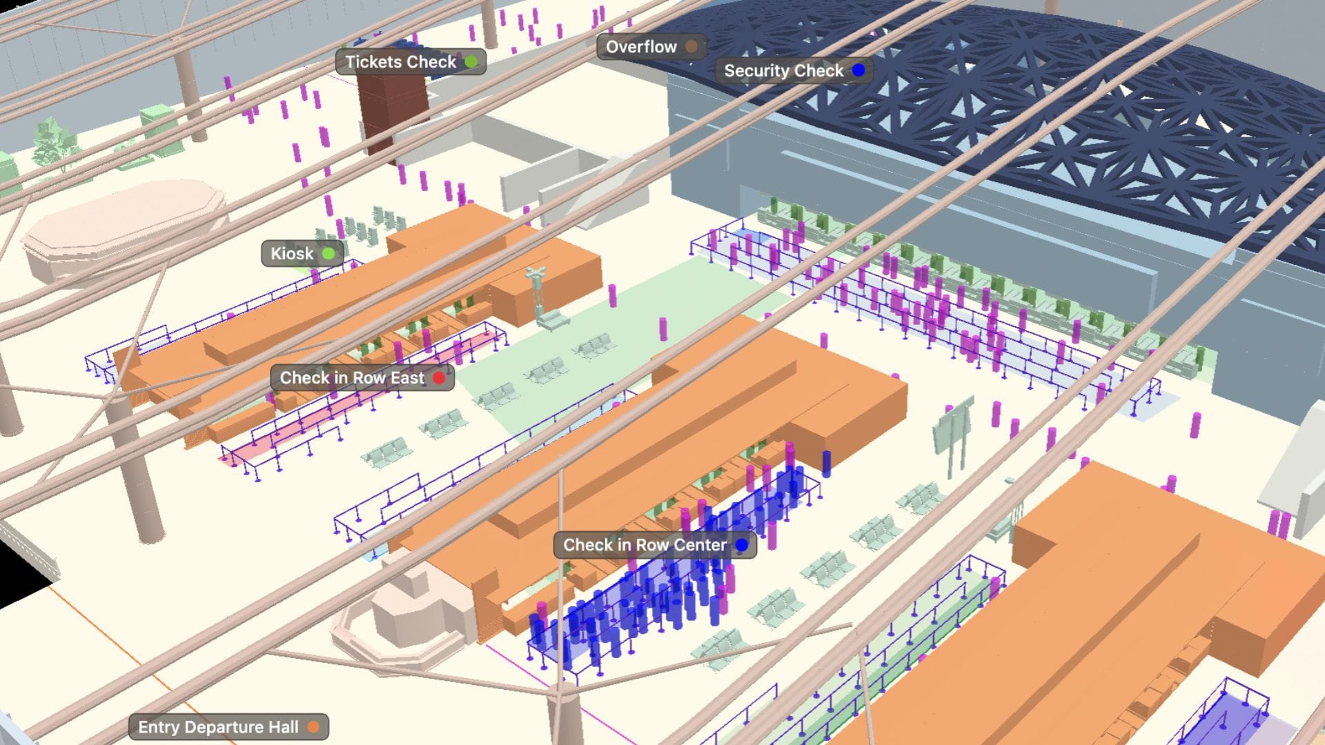 Motional Digital Twin built using Spatial AI and Lidar data, in real-time