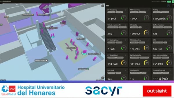 Sacyr has chosen the Spatial Intelligence solution of Outsight for Hospitals