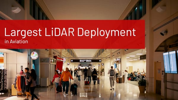 A Major US Airport Selects Outsight for the World’s Largest 3D LiDAR Deployment